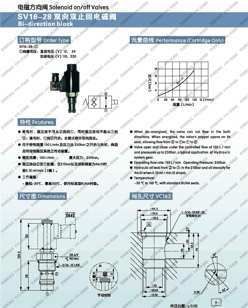 鄂爾多斯CV12-20-A-V,單向閥,量大從優(yōu)|