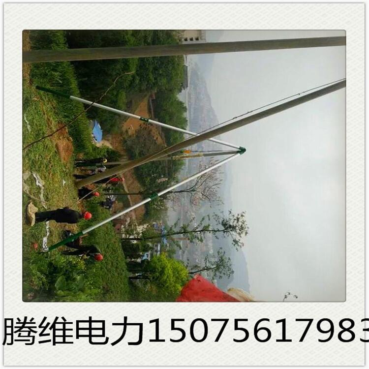 山東山區(qū)電線桿立桿機，電線立桿機廠商，手搖絞磨立桿機批發(fā)