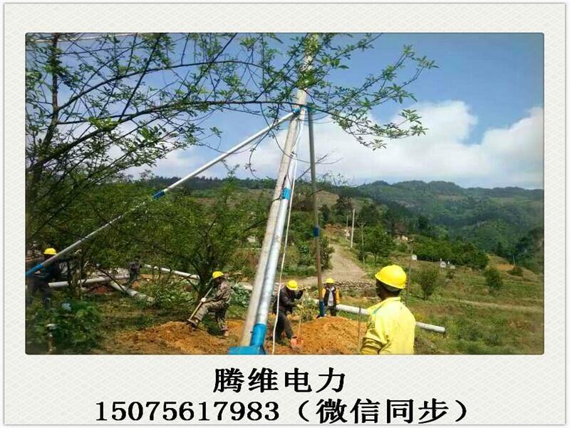 山東立桿機廠家---河北霸州，手搖立桿機，18米電桿立桿機圖片，價格