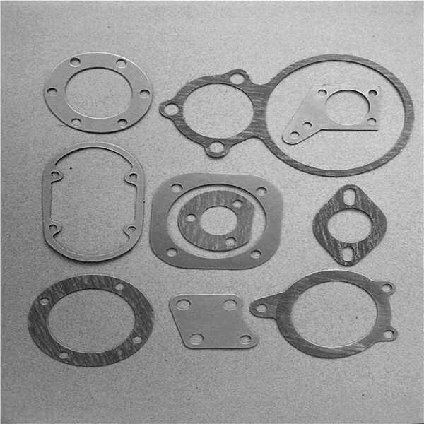 帶孔藍(lán)色無(wú)石棉墊片 異形加工 非石棉空壓機(jī)密封墊片