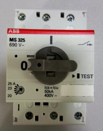 湖南ABBMS325-25電動(dòng)機(jī)保護(hù)用，斷路器現(xiàn)貨