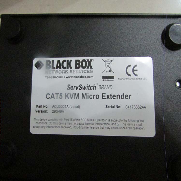 Black box交換機(jī)AC1056A-2