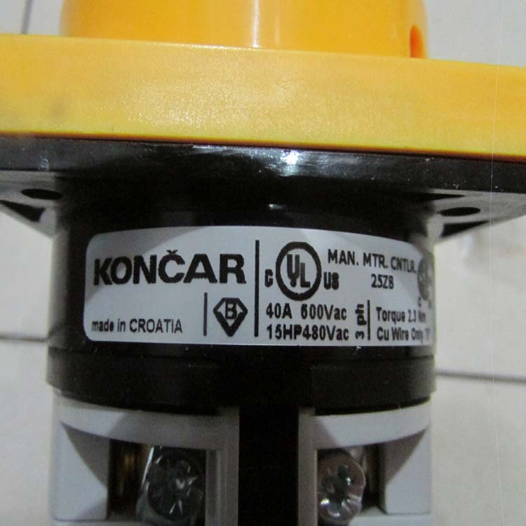 KONCAR MES安全開(kāi)安GN20 C 035 U