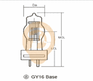 GY16 燈頭