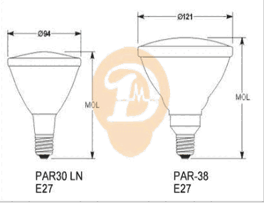 陶瓷金鹵燈PAR燈