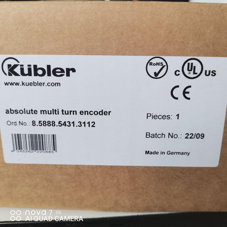 kubler編碼器8.5020.352A.0500.0030石油鉆井業(yè)編碼器?