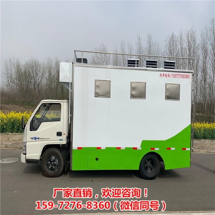 國(guó)六大型移動(dòng)宴席車放飯菜的戶外餐車