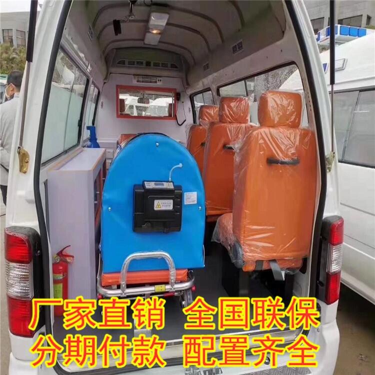 臨沂移動監(jiān)測車廠 柴油版福特全順救護(hù)車