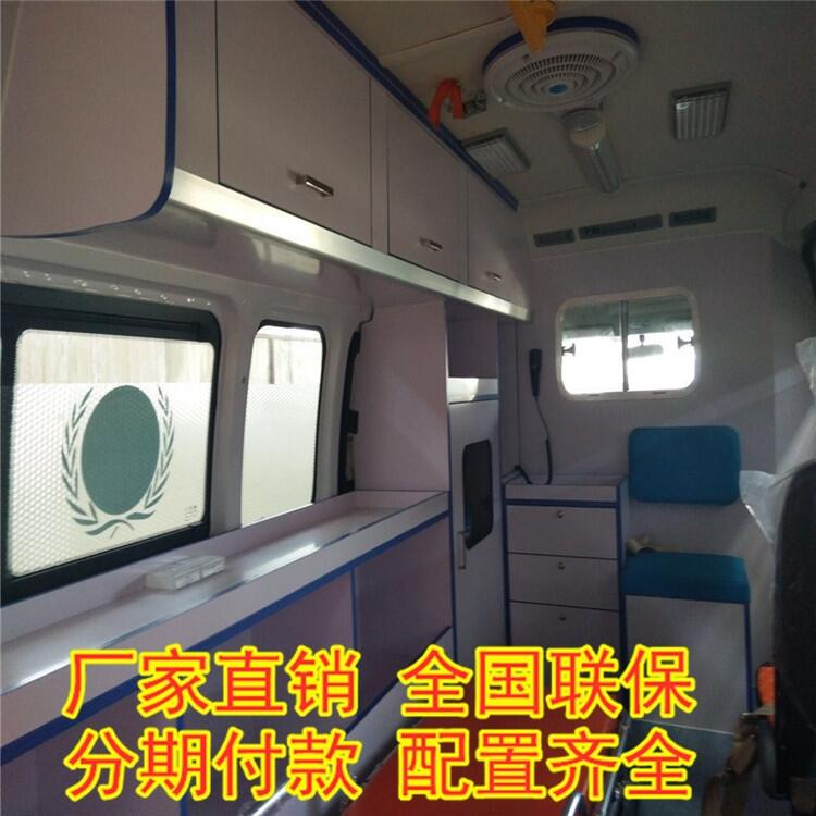 越秀V348長軸高頂救護車 新世代全順方廂核酸采樣檢測車