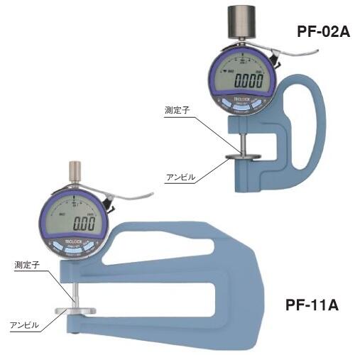 日本得樂TECLOCK恒壓厚度測量儀PF-13A