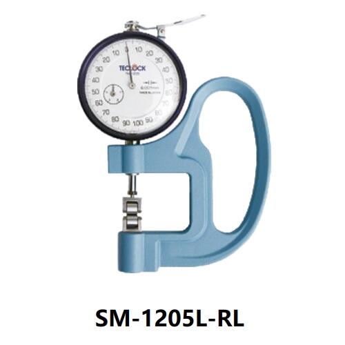 日本得樂(lè)TECLOCK滾輪式厚度表SM-1205L-RL