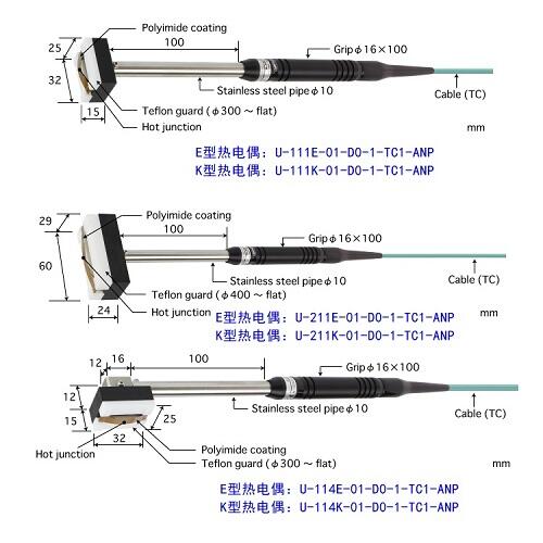 日本安立U系列溫度探頭U-111K-01-D0-1-TC1-ANP