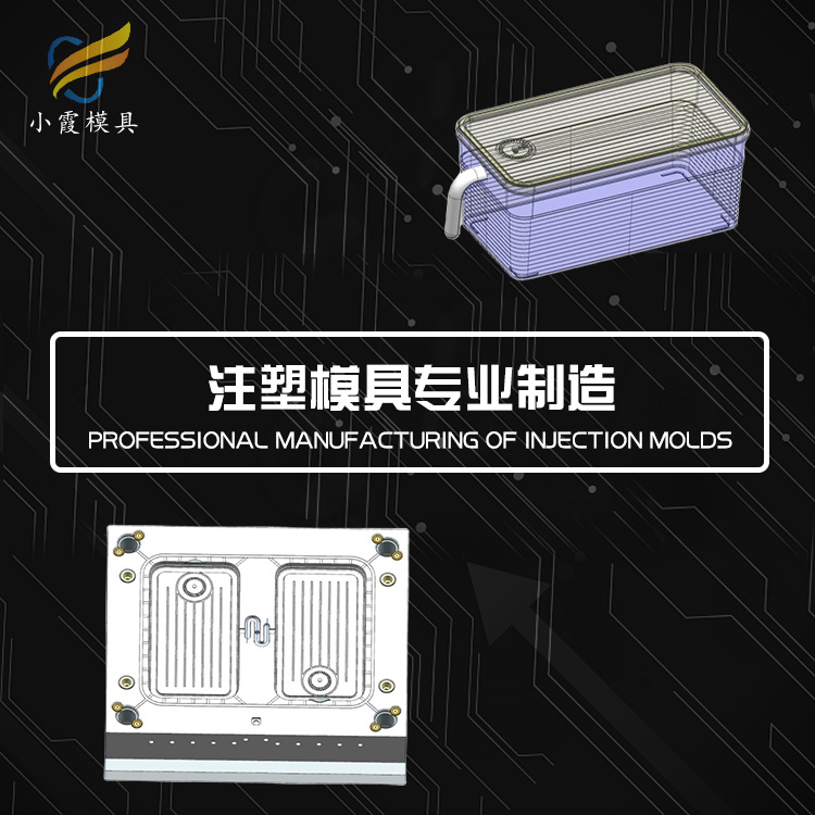 pet盒模具開模注塑廠家\ 透明收納盒模具公司