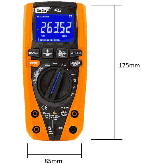 意大利HT63真有效值數(shù)字萬用表HT63