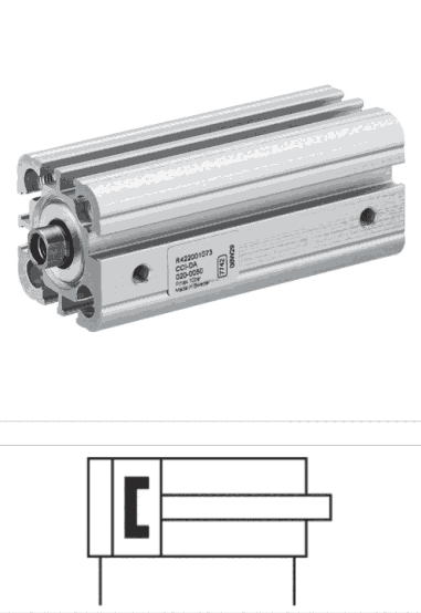 安沃馳緊湊型氣缸R422001009 R422001010 R422001012