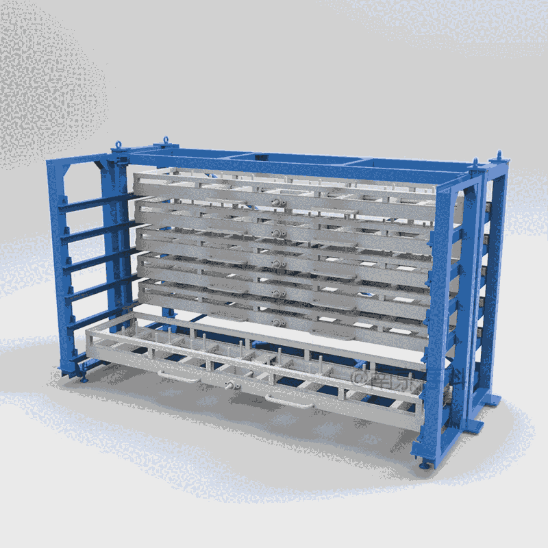 板材庫倉儲貨架 鈑金貨架 CK-CT-56 鍍鋅板存儲架 6米鋼板架子