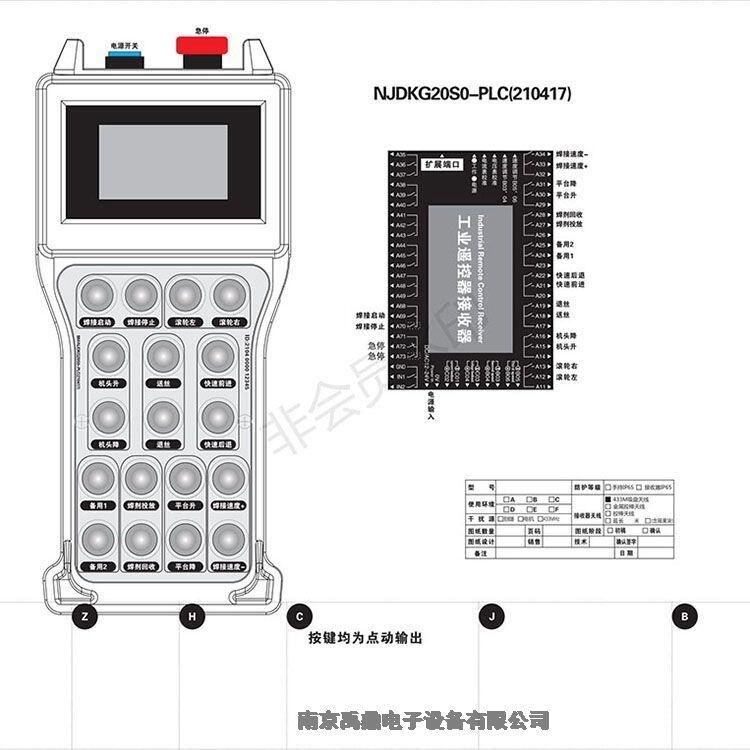 盾構(gòu)機(jī)遙控器Decare行車遙控器廠家直銷