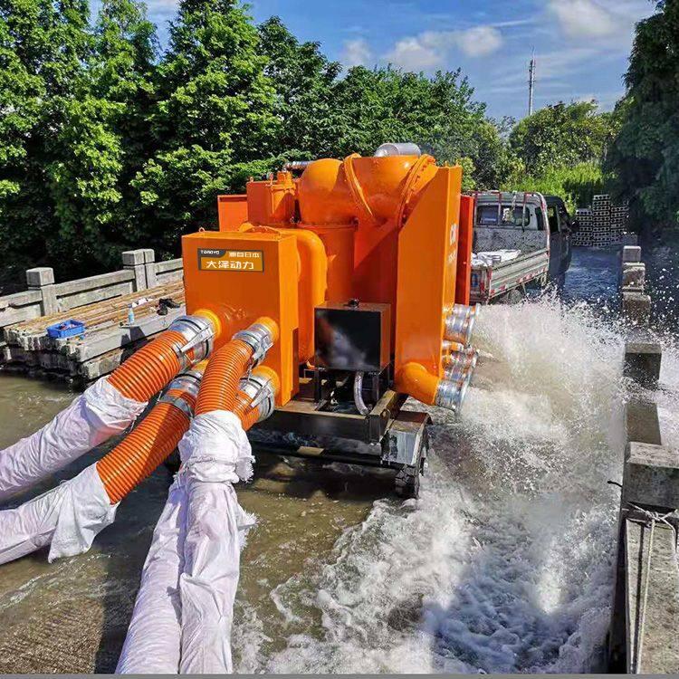 大澤動力6000方柴油移動排水泵車