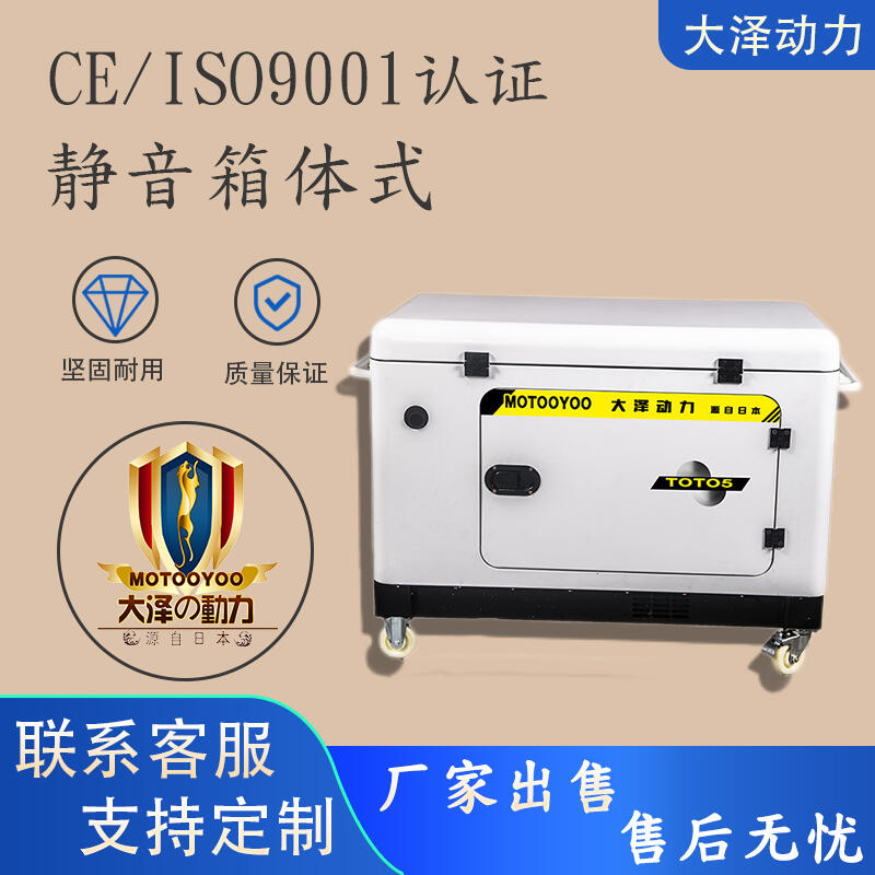 節(jié)能省油汽油6KW發(fā)電機(jī)