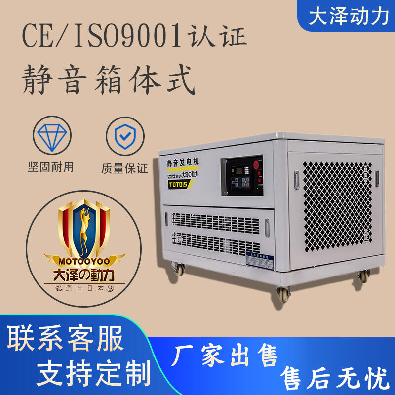 停電自啟動(dòng)發(fā)電機(jī)廠家 大澤動(dòng)力12KW汽油款