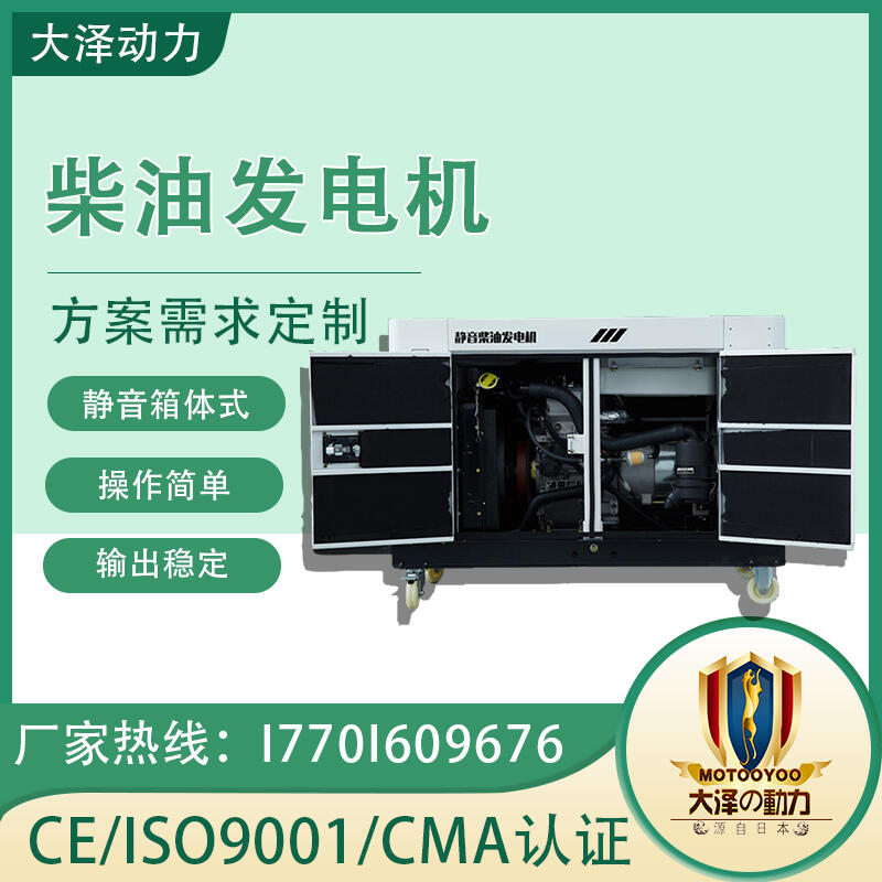 低溫啟動(dòng) 大澤動(dòng)力 TO18000ET 15000W 柴油發(fā)電機(jī)