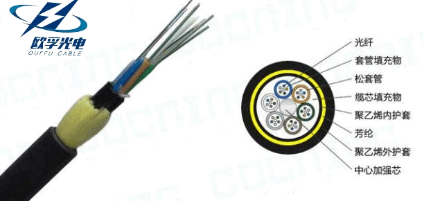 全介質自承式電力架空ADSS48芯光纜  ADSS-48B1-100m光纖