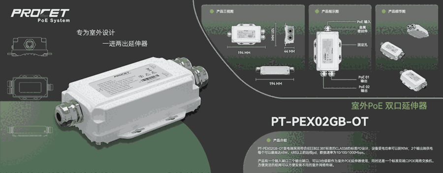 PROCET大功率poe模塊東莞廠家