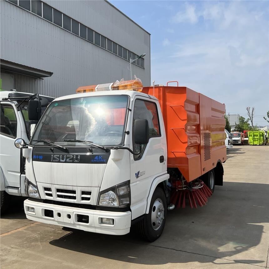 赤峰 道路清掃洗掃車 8方洗掃車