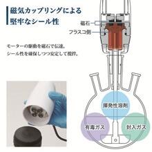 日本中村 磁力耦合瓶攪拌器密封混合機UZU