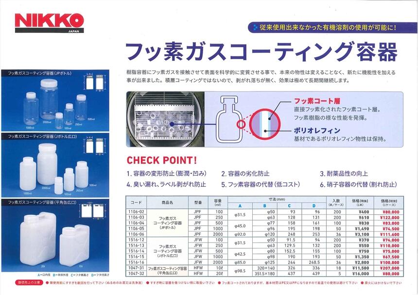 日航漢森 氟氣涂料容器