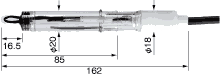 日本堀場(chǎng) HORIBA pH電極6151-50B（一體型）