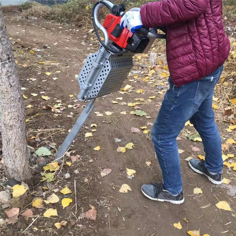 長春 多功能汽油移栽 斷根快速挖樹機