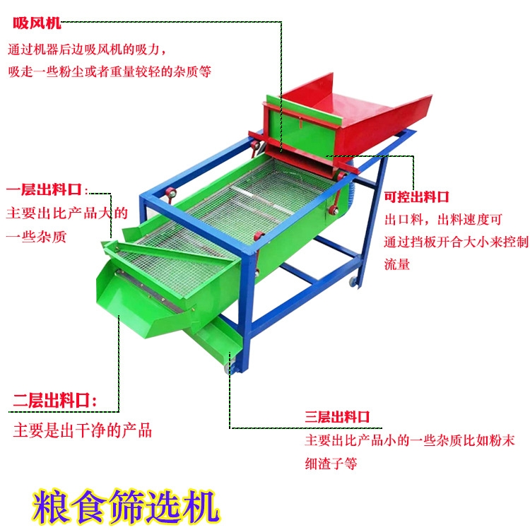 包頭 花茶篩選機(jī) 芝麻風(fēng)除雜機(jī)