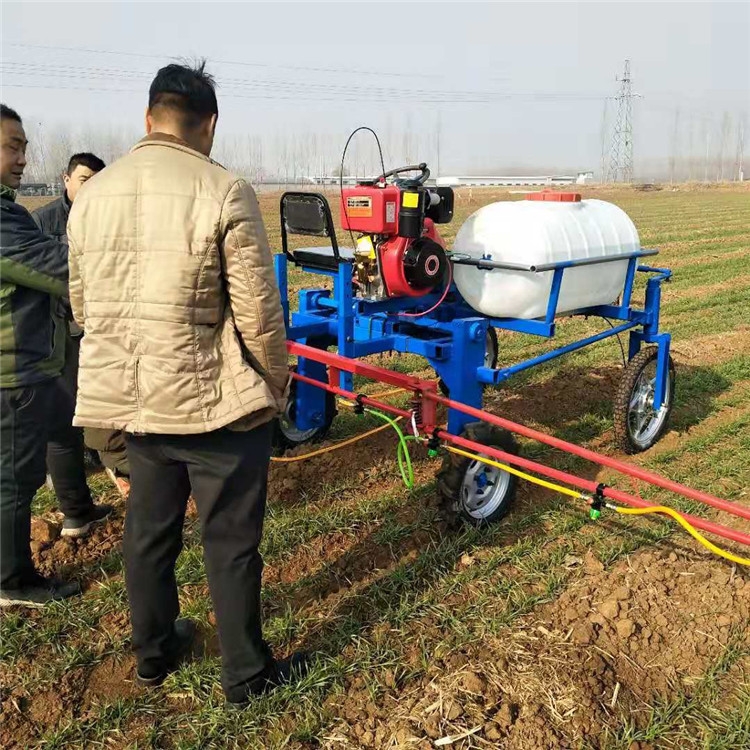 濟寧 自走四輪式打藥機 柴油乘坐式四輪打藥機