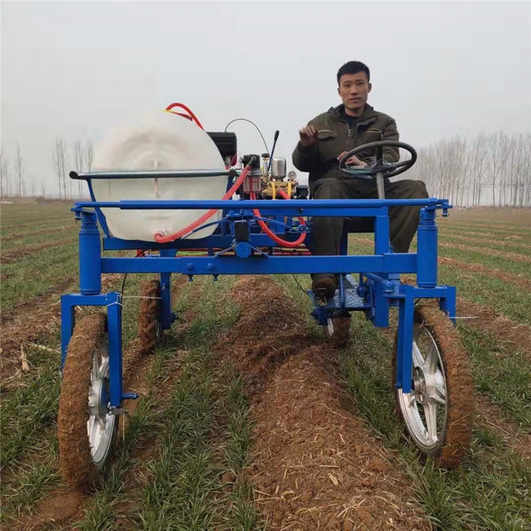 鄭州 液壓升降折疊桿噴霧機(jī) 四輪式消毒殺蟲打藥機(jī)