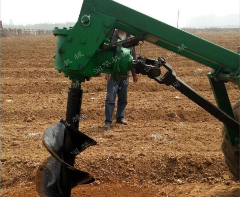 汽油鉆洞機 打洞機廠家 拖拉機大棚立柱機