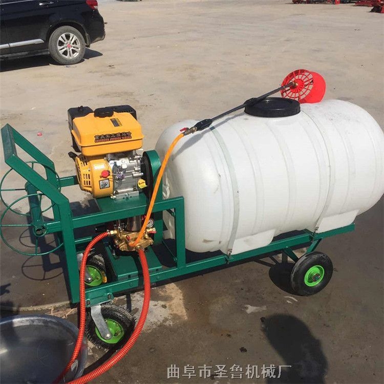 推車式加長拉管打藥機 農用手推噴霧器