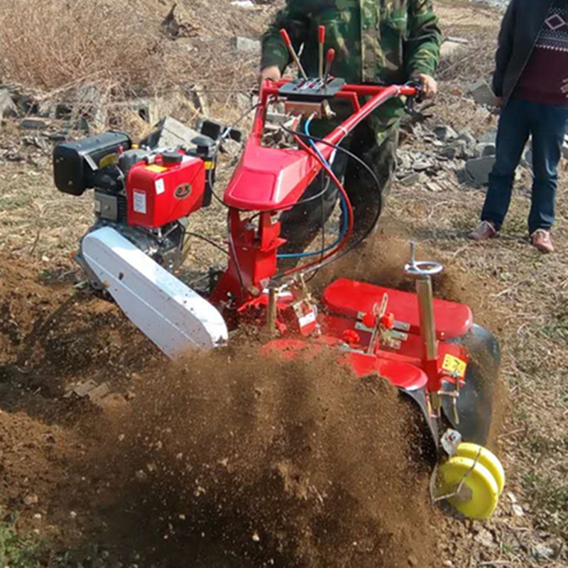 多功能開溝培土機(jī) 農(nóng)用自走式旋耕起壟機(jī)