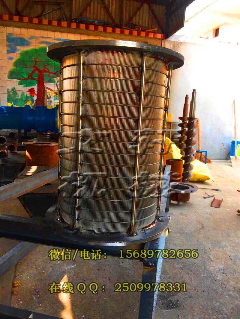 河池牲畜糞便脫水機(jī)斜式雞糞脫水機(jī)