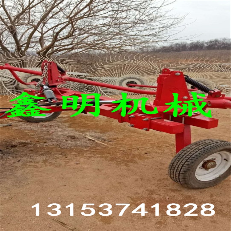 三點(diǎn)懸掛式摟草機(jī)廠家 指盤摟草攤曬機(jī) 四輪帶后置式摟草機(jī)