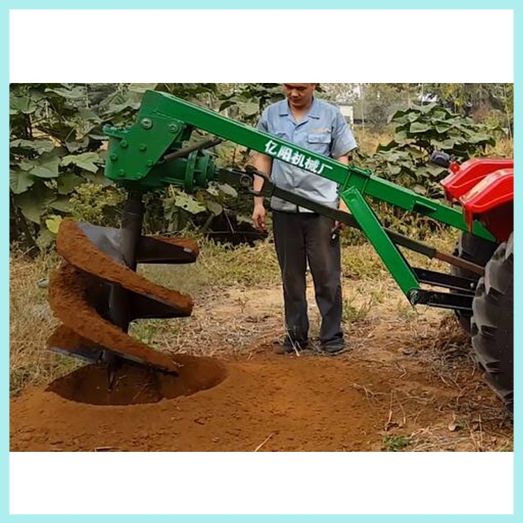 打樁鉆孔施肥挖坑機型號 汽油打眼機 新式植樹挖坑機