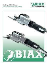 精品BIAX電動刮刀