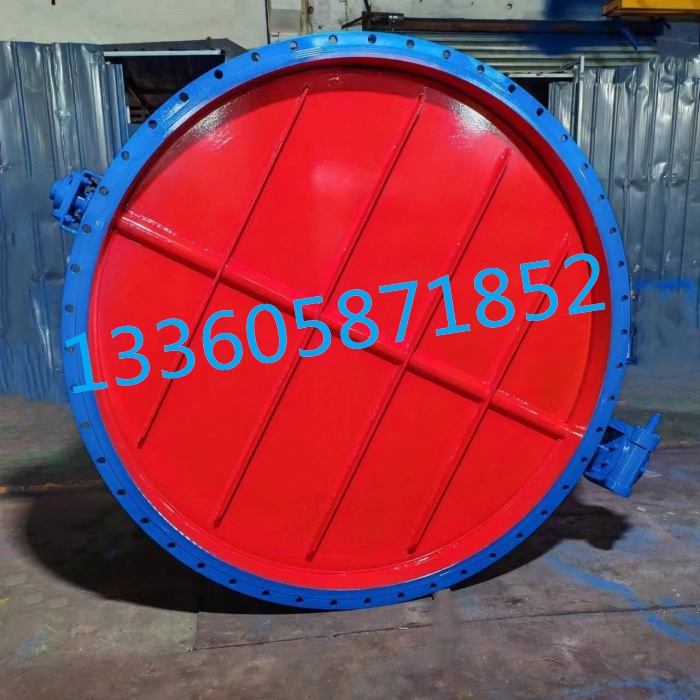 手動(dòng)渦輪法蘭通風(fēng)蝶閥D341W-6C不銹鋼304除塵煙氣DN100可定制