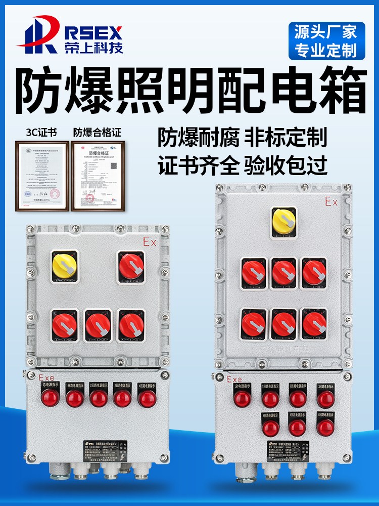 防爆配電箱動(dòng)力照明電控箱照明動(dòng)力儀表檢修柜隔爆開關(guān)電源按鈕箱