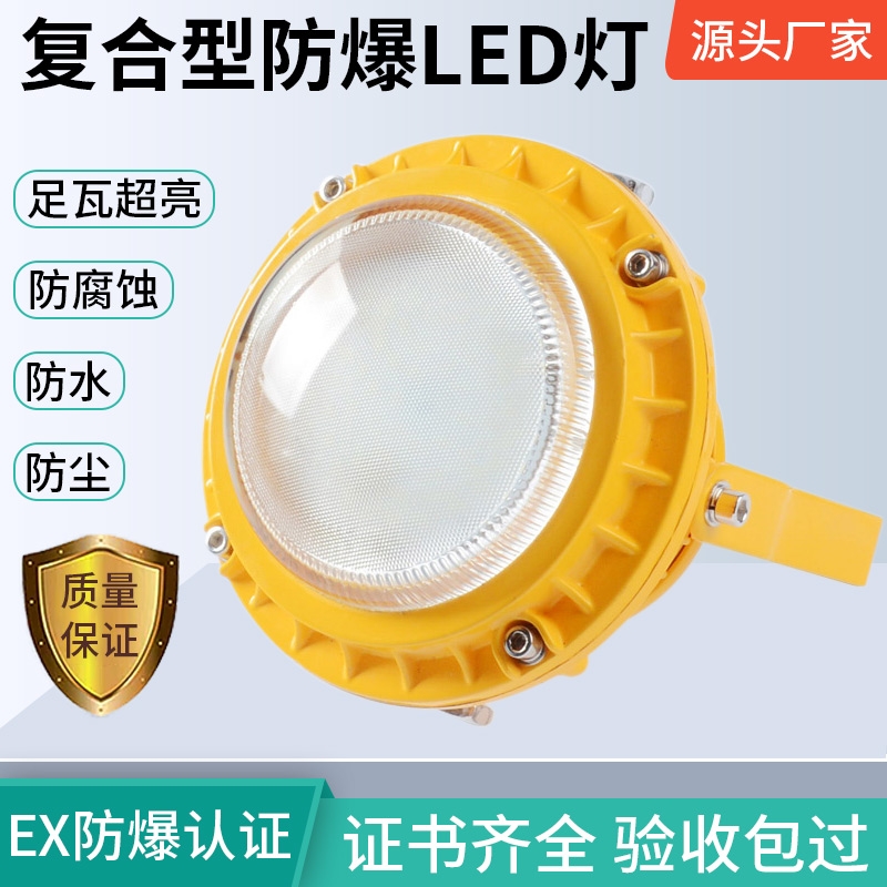 LED防爆燈40W50W防腐工礦泛光燈倉(cāng)庫(kù)車間照明化工廠加油站投光燈