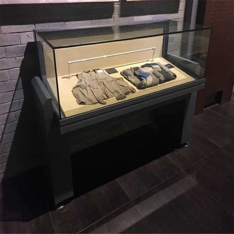 博物館展示柜廠家定制平柜展覽柜-隆城博具