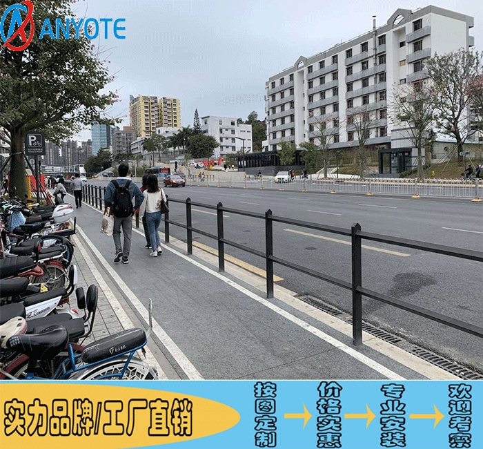 南雄市區(qū)公路分隔欄報(bào)價(jià) 恩平道路雕刻護(hù)欄 噴塑圍欄制造廠家