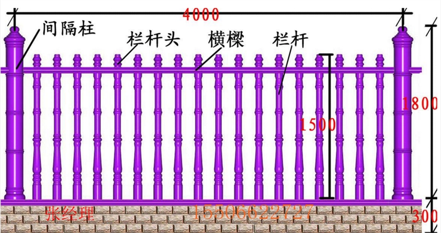 云南水泥護(hù)欄模具山東