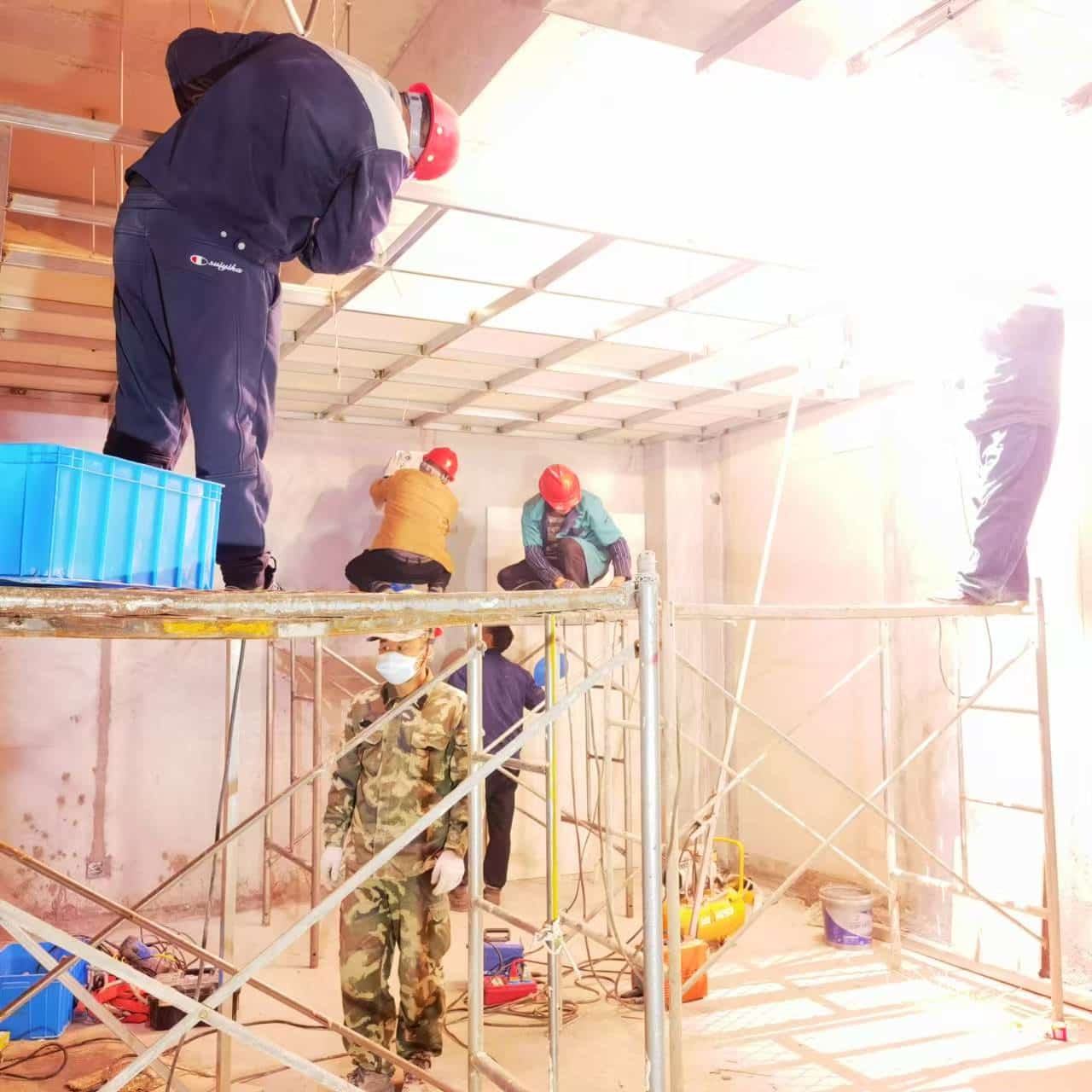 湖南CT室防輻射鋇板施工安全流程