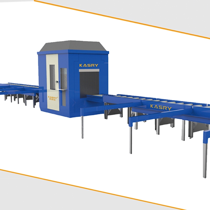H型鋼切割機型鋼專機用于型材加工行業(yè)自動化生產(chǎn)線